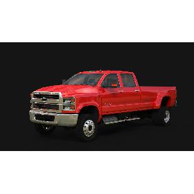 3D 2020 Chevrolet Silverado 4500HD Pickup model